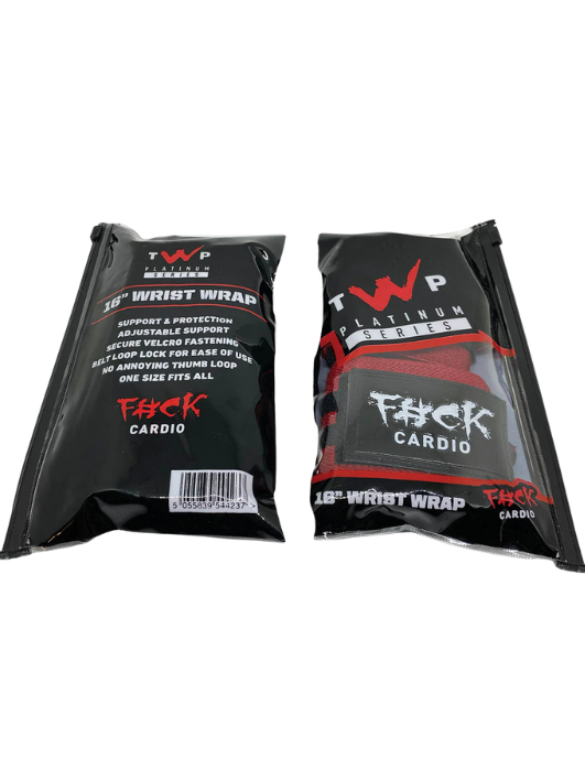 TWP F Cardio Wrist Wraps 16"