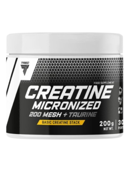 Creatine Micronized 200 Mesh + Taurine 200g