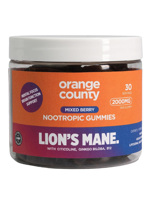 Lions's Mane Gummies 30 Serv Mixed Berry