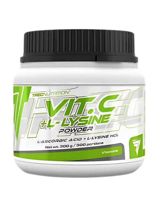 Vit. C + L-Lysine Powder - 300 grams