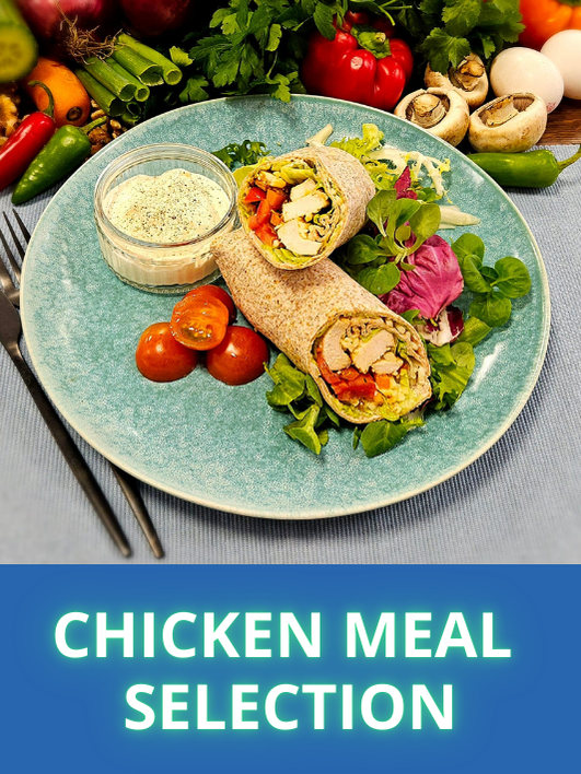 High Protein Meal 450 cal ( 40g Protein )  / Chicken