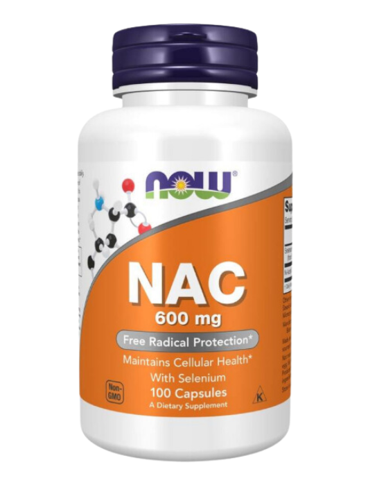 NAC 600mg With Selenium & Molybdenum - 100 Caps